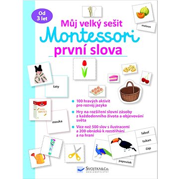 

Můj velký sešit Montessori první slova