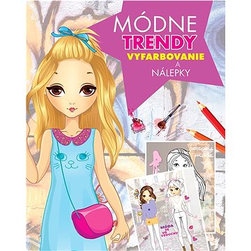 

Módne trendy: vyfarbovanie a nálepky