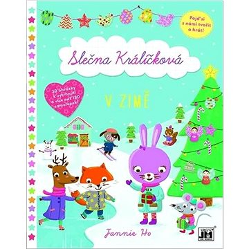 

Slečna Králíčková V zimě: 3D obrázky k vytrhnutí a více než 175 samolepek!