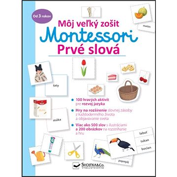 

Môj veľký zošit Montessori Prvé slová