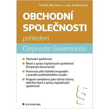 

Obchodní společnosti pohledem Corporate Governance