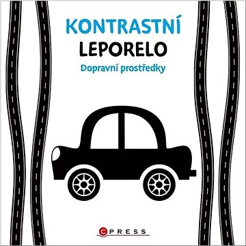 

Kontrastní leporelo Dopravní prostředky