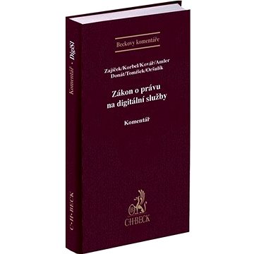 

Zákon o právu na digitální služby: Komentář