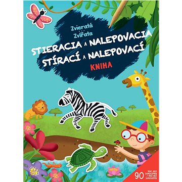 

Stírací a nalepovací kniha Zvířata: Stieracia a nalepovacia kniha Zvieratá