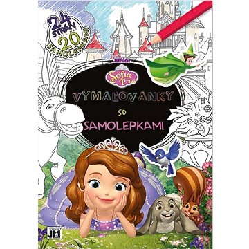 

Omalovánky se samolepkami Sofia Prvá