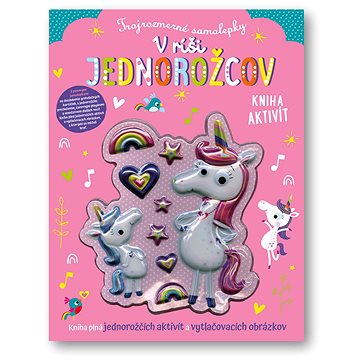 

Trojrozmerné samolepky V ríši jednorožcov