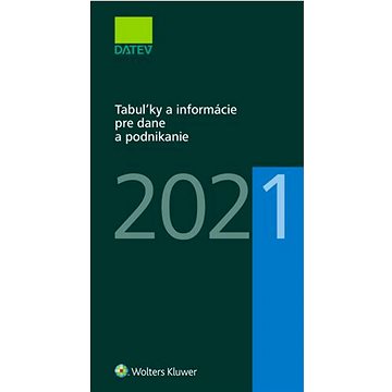 

Tabuľky a informácie pre dane a podnikanie 2021