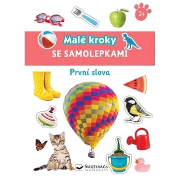 

První slova Malé kroky se samolepkami 2+