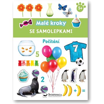

Malé kroky se samolepkami Počítání 5+