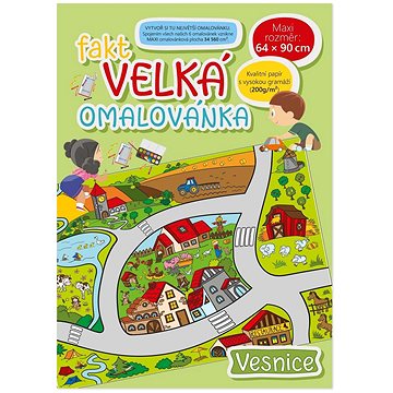 

Fakt velká omalovánka Vesnice