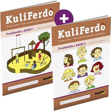 

KuliFerdo Predškolák s ADHD Komplet: Sústredenie a pozornosť, Správanie a komunikácia