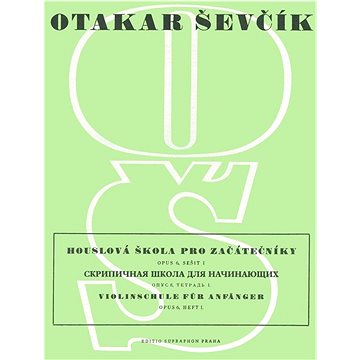 

Houslová škola pro začátečníky: opus 6, sešit 1