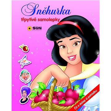 

Sněhurka třpytivé samolepky: Čti a dolep si pohádku
