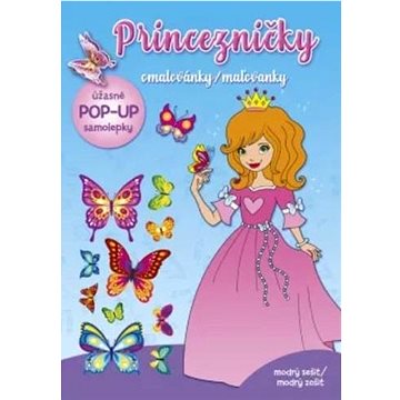 

Princezničky omalovánky/maľovanky: modrý sešit/modrý zošit