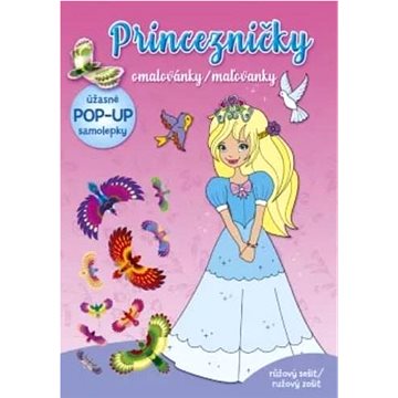 

Princezničky omalovánky/maľovanky: růžový sešit/ružovy zošit