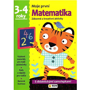 

Moje první Matematika 3-4 roky: Zábavné a kreativní aktivity