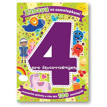 

Zábava so samolepkami pre štvorročných