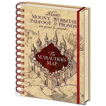 

MERCH Blok kroužkový Harry Potter