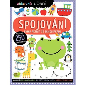 

Zábavné učení Spojování: Kniha aktivit se samolepkami
