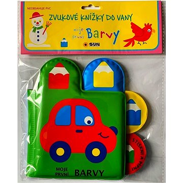 

Zvukové knížky do vany Moje první barvy