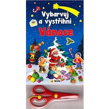 

Vybarvuj a vystřihni Vánoce