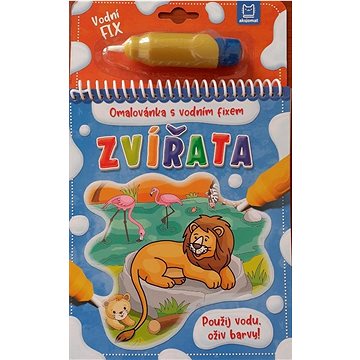 

Zvířata Omalovánka s vodním fixem: Použij vodu, oživ barvy!