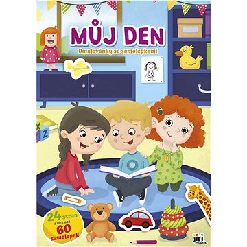 

Můj den Omalovánky se samolepkami