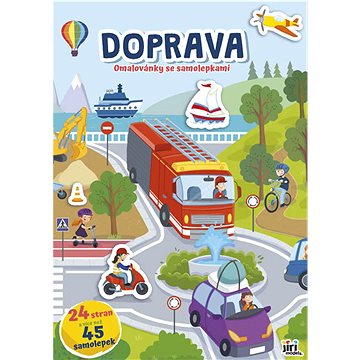 

Doprava Omalovánky se samolepkami