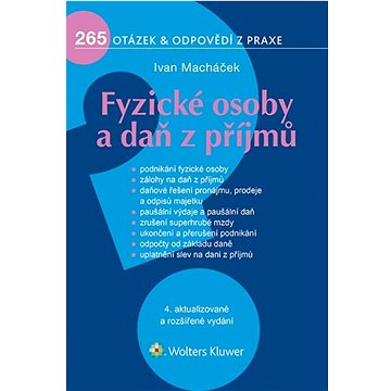 

Fyzické osoby a daň z příjmů