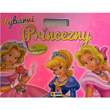 

Vybarvi Princezny: se samolepkami