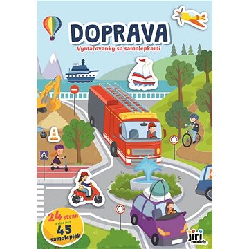 

Doprava: Vymaľovanka A4+