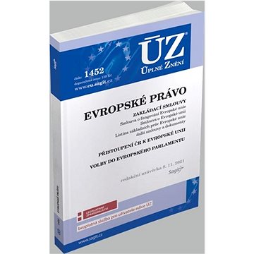 

ÚZ 1452 Evropské právo
