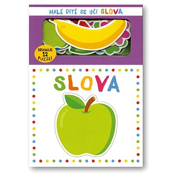 

Malé dítě se učí slova: Obsahuje 12 puzzle