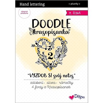

DOODLE Krasopísanky VYZDOB SI svůj notes: 2. česká