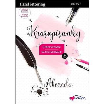 

Krasopísanky Abeceda: k procvičování/na rozcvičovanie 5.font