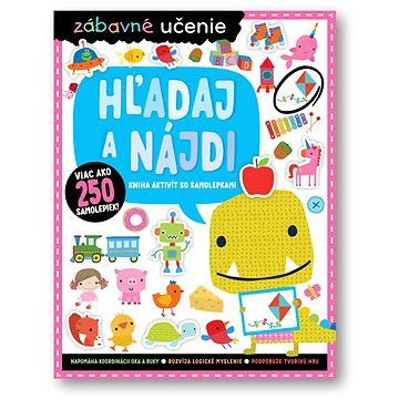 

Hľadaj a nájdi: kniha aktivít so samolepkami