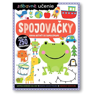 

Spojovačky: kniha sktivít so samolepkami