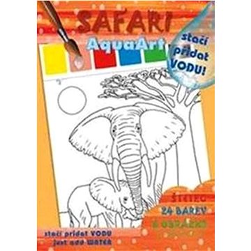 

AquaArt A4 Safari omalovánka: Stačí přidat vodu!