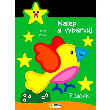 

Nalep a vybarvuj Ptáček: 2 - 3 roky