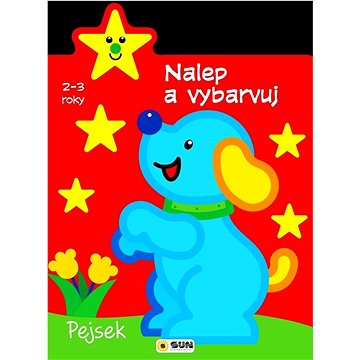 

Nalep a vybarvuj Pejsek: 2 - 3 roky