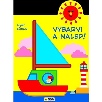 

Vybarvi a nalep! Loďka: super zábava