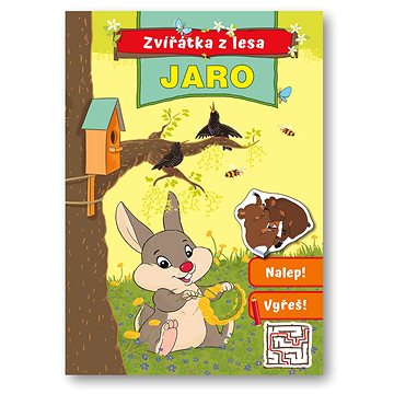 

Zvířátka z lesa Jaro: Nalep! Vyřeš!