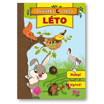 

Zvířátka z lesa Léto: Nalep! Vyřeš!