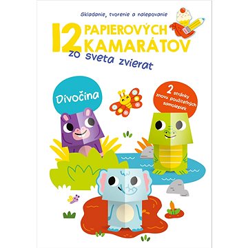 

12 papierových kamarátov zo sveta zvierat Divočina
