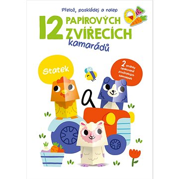 

12 papírových zvířecích kamarádů Statek