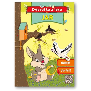 

Zvieratká z lesa Jar: Nalep! Vyrieš!