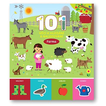 

101 věcí k hledání a nalepování Farma