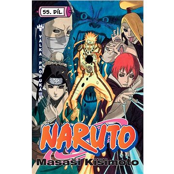 Naruto 55 Válka propuká - Kniha