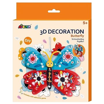 

3D dekorace velká Motýl