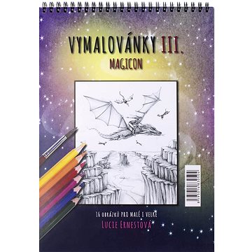 

Inspirační vymalovánky 3.díl Magicon s horní vazbou twin wire A4